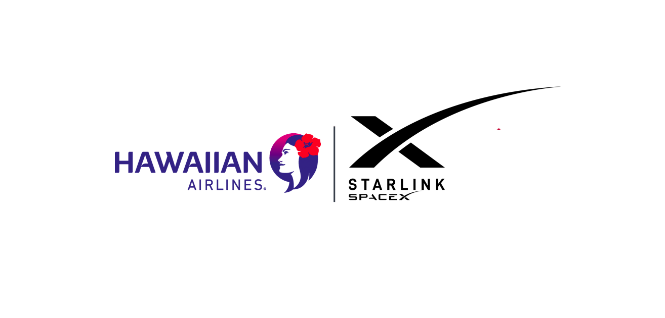 SpaceX, Starlink; per Hawaiian Airlines WEtravel