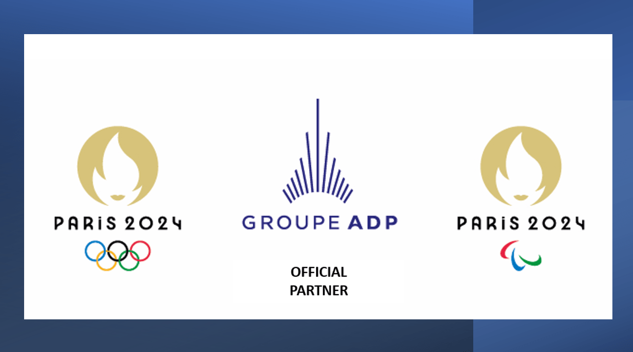 Groupe ADP partner ufficiale olimpiadi di Parigi 2024.